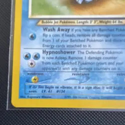 Light Vaporeon (Uncommon) 52/105 Neo Destiny 2000 Stage 1 80HP Pokemon Card - Image 5