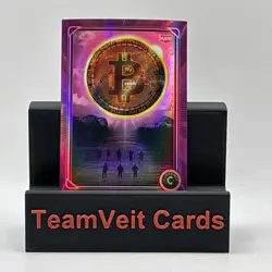 Cardsmiths Currency Series 5 - MR#1 Meta-Rare Refractor Bitcoin Trading Card - Image 1