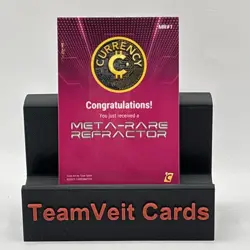Cardsmiths Currency Series 5 - MR#1 Meta-Rare Refractor Bitcoin Trading Card - Image 2