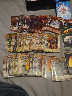 BAKUGAN BATTLE BRAWLERS CARD LOT. 120 TOTAL. 75 METAL- 45 REGULAR - Image 5