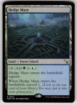 Hedge Maze Normal R Murders at Karlov Manor 262 NM - Image 1