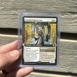 Eiganjo Dynastorian - Extended Art Commander: Secrets of Strixhaven MTG - Image 1