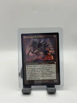 MTG, Scavenged Brawler 17 NM (Retro Frame) Commander: the Brothers' War Regular - Image 1