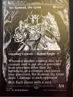 Syr Konrad, the Grim - NM, English MTG Secret Lair Drop Series - Image 1