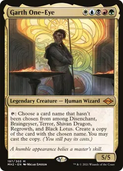 Magic: The Gathering | Garth One-Eye | Modern Horizons 2 | NM - Image 1