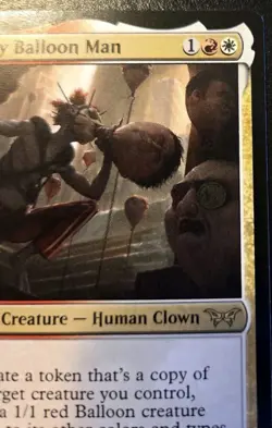 The Jolly Balloon Man 0219 Rare Duskmourn: House Of Horror Magic: The Gathering - Image 3