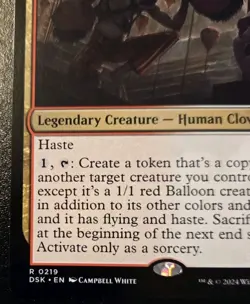 The Jolly Balloon Man 0219 Rare Duskmourn: House Of Horror Magic: The Gathering - Image 4