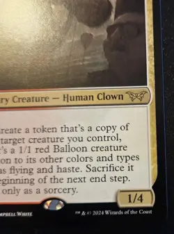 The Jolly Balloon Man 0219 Rare Duskmourn: House Of Horror Magic: The Gathering - Image 5