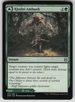 Khalni Ambush Normal U Zendikar Rising 192 NM - Image 1
