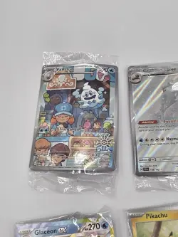 Pokemon 2025 Holiday Calendar Stamped Promos (COMPLETE Sealed SET OF 8) Extras - Image 2