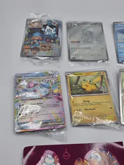 Pokemon 2025 Holiday Calendar Stamped Promos (COMPLETE Sealed SET OF 8) Extras - Image 5