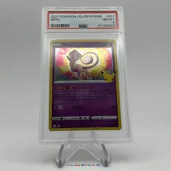 PSA 8 2021 Pokemon Celebrations Mew 011 - Image 2