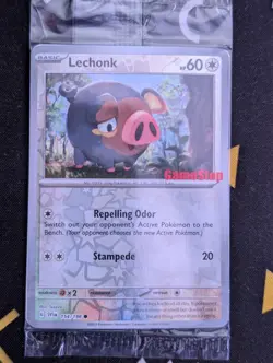 Lechonk 154/198 - Pokemon Scarlet Violet Base (Gamestop) Promo (SEALED) - Image 1