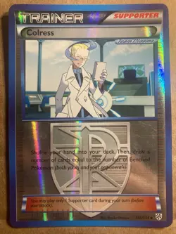 Colress Pokemon Card Plasma Storm 118/135 Holo MP - Image 1