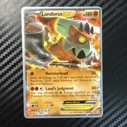 Landorus EX 89/149 Boundaries Crossed 2015 Pokemon World Championships NM - Image 1