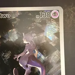 Pokemon Mewtwo 052 Scarlet & Violet Promo Full Art Holo 2023 Bun Toujo English - Image 3