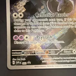 Pokemon Mewtwo 052 Scarlet & Violet Promo Full Art Holo 2023 Bun Toujo English - Image 4