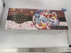 2025 Pokemon TCG Holiday Advent Calendar Box New Sealed - Image 1