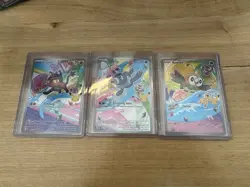 Popplio, Rowlet & Litten #043-045 Pokemon 30th Anniversary First Partner NM - Image 1