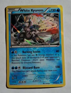 Pokemon - White Kyurem - Fates Collide 21/124 - Holo Rare - NM - Image 1