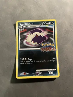 Skuntank Pokemon Rumble 13/16 Promo Regular 2009 90 HP TCG - Image 1