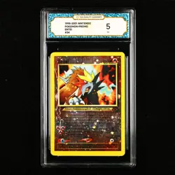TQG 5 EX 1995-2001 Pokemon ENG Entei #34 Promo - Image 1