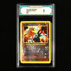 TQG 5 EX 1995-2001 Pokemon ENG Entei #34 Promo - Image 2