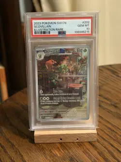 Pokemon TCG: S&V Scovillain 202/198 Illustration Rare PSA 10 - Image 1
