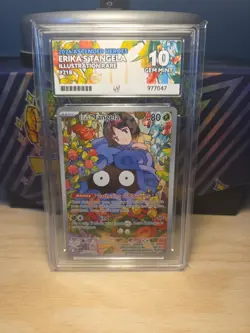Erika's Tangela 218/217 ACE 10 Illustration Rare Ascended Heros Pokemon TCG - Image 1