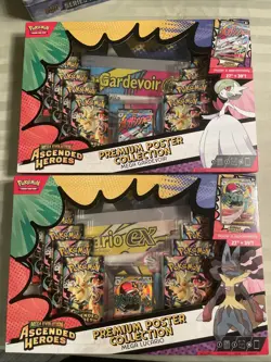 Pokemon Ascended Heroes Premium Poster Collection LOT OF 2 - Image 1