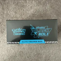 Pokemon Scarlet & Violet Black Bolt Elite Trainer Box ETB (Small Cut) - Image 3