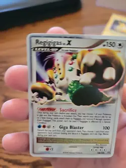 Pokemon TCG Regigigas LV X 100/100 Stormfront Holo - Image 4