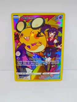 Pokemon TCG Dedenne TG07/TG30 SWSH Brilliant Stars Trainer Gallery - Image 1