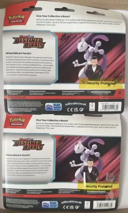 2 x Pokemon TCG Destined Rivals Triple Blister - 6 Booster Packs - Both Promos - Image 2