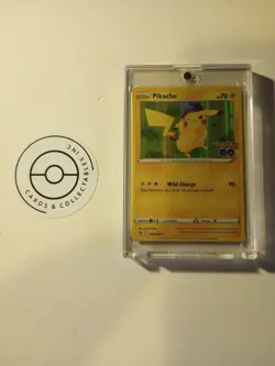 Pokemon TCG - Pikachu Holo (28/78) Pokemon GO!!! NM/Mint!!! CLEAN!!! - Image 4