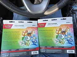 Pokemon: TCG First Partner Illustration Collection Series 1 Sealed Box LOT OF 2 - Image 2