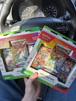 Pokemon: TCG First Partner Illustration Collection Series 1 Sealed Box LOT OF 2 - Image 3