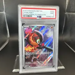 2025 Pokemon Phantasmal Flames ETB Charcadet #022 Promo Graded PSA 9 EN - Image 4