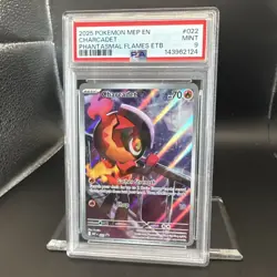2025 Pokemon Phantasmal Flames ETB Charcadet #022 Promo Graded PSA 9 EN - Image 5