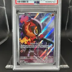 2025 Pokemon Phantasmal Flames ETB Charcadet #022 Promo Graded PSA 9 EN - Image 3