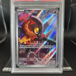 2025 Pokemon Phantasmal Flames ETB Charcadet #022 Promo Graded PSA 9 EN - Image 3
