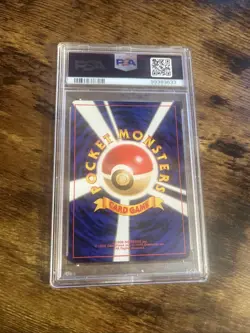 1996 Pokemon Japanese Basic #035 Clefairy Holo Rare PSA 7 - Image 2