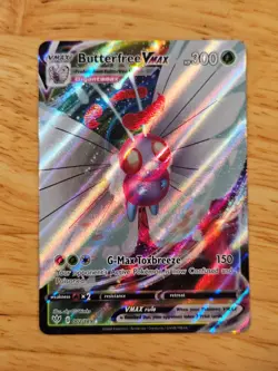 Pokemon Butterfree VMAX Ultra Rare Holo Full Art Darkness Ablaze 002/189 M9292 - Image 1