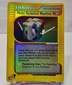 Multi Technical Machine 01 144/165 Reverse Holo Uncommon Expedition Pokemon 7560 - Image 1