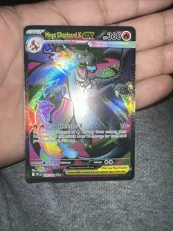 Pokemon Mega Charizard X EX 109/094: Phantasmal Flames Ultra Rare Holo SO SHARP! - Image 1