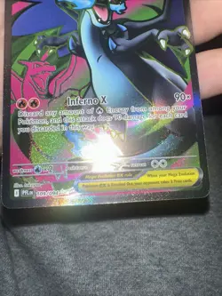 Pokemon Mega Charizard X EX 109/094: Phantasmal Flames Ultra Rare Holo SO SHARP! - Image 2