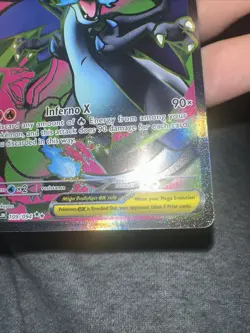 Pokemon Mega Charizard X EX 109/094: Phantasmal Flames Ultra Rare Holo SO SHARP! - Image 3