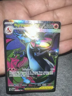 Pokemon Mega Charizard X EX 109/094: Phantasmal Flames Ultra Rare Holo SO SHARP! - Image 4