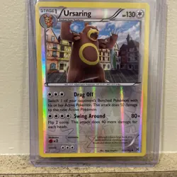 Ursaring 122/162 Reverse Holo Pokemon XY BREAKthrough LP Uncommon 2015 - Image 1