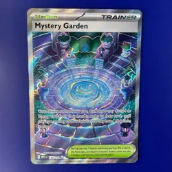 Mystery Garden 172/132 Hyper Rare Stadium - Mega Evolutions Pokemon Card NM - Image 1